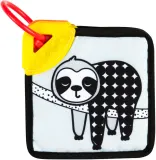 Книжка сенсорная Canpol babies BabiesBoo Sensory Cards with Teether с прорезывателем, интерактивная, 1 шт — фото 3