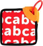 Книжка сенсорная Canpol babies BabiesBoo Sensory Cards with Teether с прорезывателем, интерактивная, 1 шт — фото 4