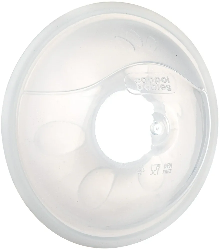 Коллектор для грудного молока Canpol babies Breast Milk Collector силиконовый, с безопасным закрытием, 2 шт