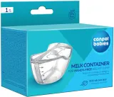 Контейнер для сцеженного молока Canpol babies Breast Pumps Hands-Free с силиконовым уплотнителем, для молокоотсоса, 120 мл Hands-Free — фото 3