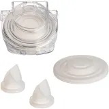 Набор запасных частей для молокоотсоса Canpol babies Breast Pumps Hands-Free силиконовые мембрана и клапаны, 4 шт Hands-Free — фото 1