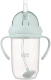 Кружка детская Canpol babies Cup силиконовая, с трубочкой и ручками, 270 мл — фото 2