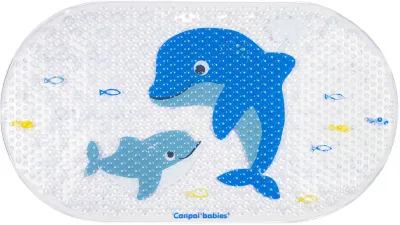 Коврик для ванны Canpol babies Love Sea антискользящий, на присосках, 69 × 38 см