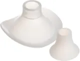 Воронка и вкладыши сменные Canpol babies Replacement Silicone Parts for Breast Pumps Flanges Inserts Set (24/21/19mm) силиконовые, для молокоотсоса, 3 шт Hands-Free — фото 2