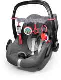 Игрушка подвесная Canpol babies Sensory сенсорная, контрастная, с зеркальцем и прорезывателем, 1 шт 0m+ — фото 2