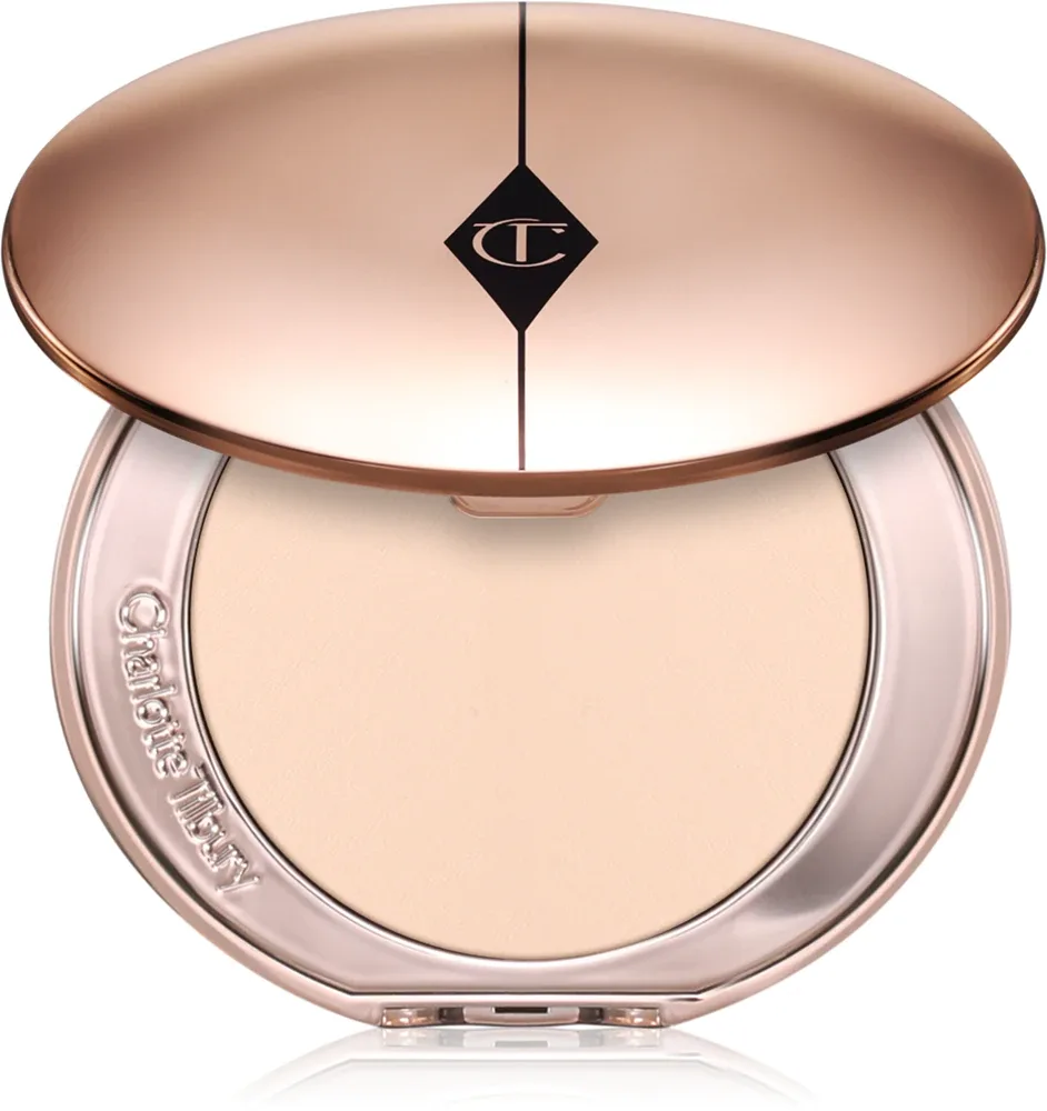 Пудра для лица Charlotte Tilbury Airbrush Flawless Finish компактная, матирующая, 8 г, оттенок 1 Fair