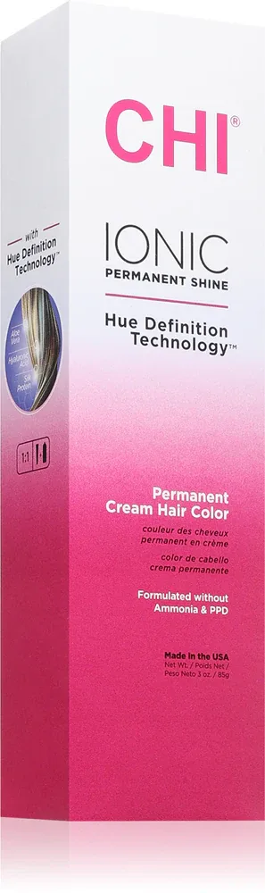 Краска для волос CHI Ionic Permanent Shine Hair Color стойкая, профессиональная, 85 г, оттенок DOUBLE ASH ADDITIVE