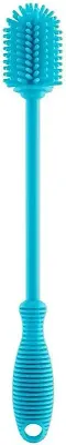 Ёршик Chicco Cleaning Brush Silicone для бутылочек и сосок, силиконовый, 1 шт Blue
