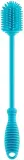 Ёршик Chicco Cleaning Brush Silicone для бутылочек и сосок, силиконовый, 1 шт Blue — фото 1