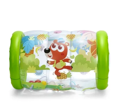 Игрушка музыкальная развивающая Chicco Jungle Musical Roller, со звуками, на батарейках, 1 шт 6 m+