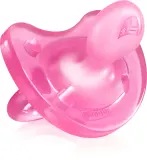 Соска-пустышка Chicco Physio Soft Pink силиконовая, розовая, 2 шт 16-36 m — фото 1