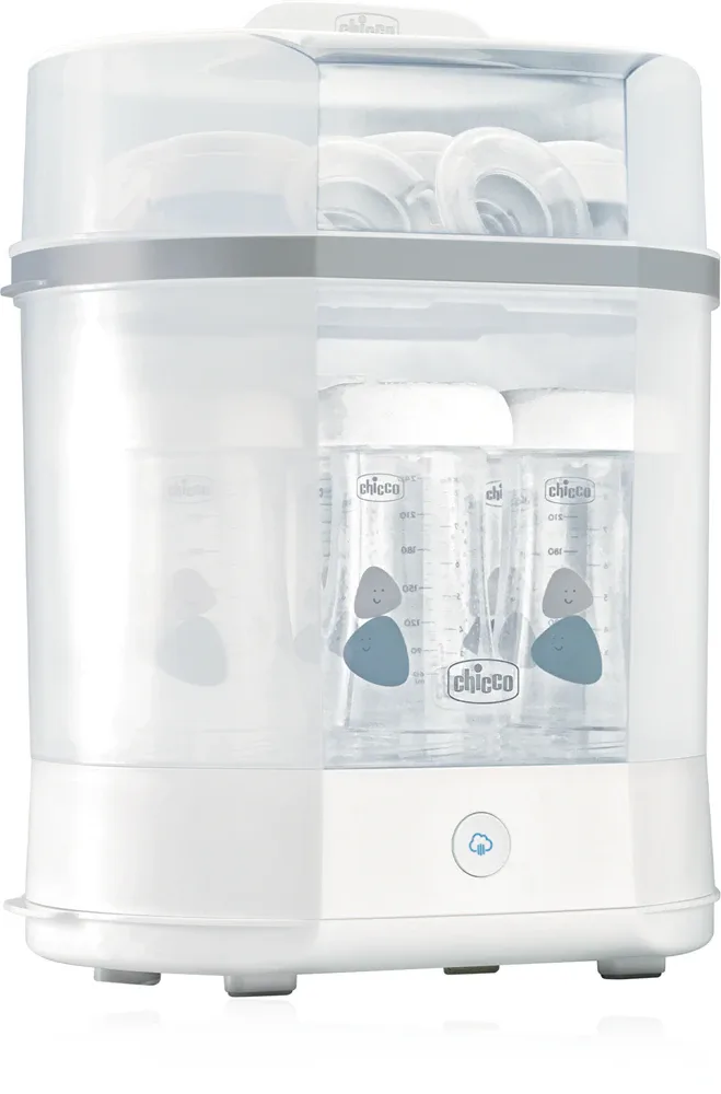 Стерилизатор для бутылочек Chicco Steam Steriliser 3 in 1 паровой, электрический, 1 шт