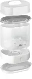 Стерилизатор для бутылочек Chicco Steam Steriliser 3 in 1 паровой, электрический, 1 шт — фото 3