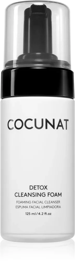 Пенка для умывания Cocunat Detox Cleansing Foam очищающая, для жирной и комбинированной кожи, 125 мл