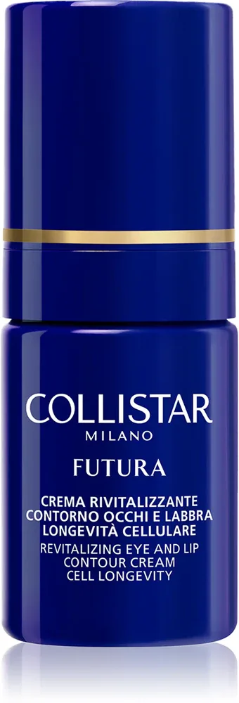 Крем для контура глаз и губ Collistar Futura Revitalizing Eye and Lip Countour Cream восстанавливающий, 15 мл