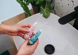 Щётка зубная электрическая Concept Kido Smile ZK3010 детская, аккумуляторная, 1 шт 1-5y Pink — фото 5
