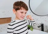 Щётка зубная электрическая Concept Kido Smile ZK3010 детская, аккумуляторная, 1 шт 1-5y Pink — фото 7