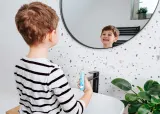 Щётка зубная электрическая Concept Kido Smile ZK3020 детская, аккумуляторная, 1 шт 1-5y Blue — фото 5