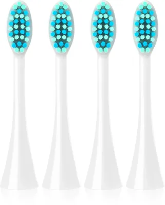 Сменные насадки для электрической зубной щётки Concept Perfect Smile Sensitive Clean ZK0072 с мягкой щетиной, 4 шт White ZK7010