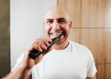 Звуковая электрическая зубная щётка Concept Perfect Smile ZK7011 с таймером, аккумуляторная, 1 шт Black — фото 8