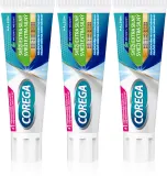 Крем для фиксации зубных протезов Corega Fresh Extra Strong для свежести дыхания, 3 шт. по 40 г — фото 1