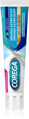 Крем для фиксации зубных протезов Corega Original Extra Strong с мятным вкусом, 70 г