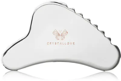 Пластина гуаша Crystallove Cryo Ice Body Gua Sha для тела, охлаждающая, 1 шт