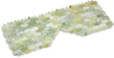 Маска для глаз Crystallove Jade Mask из нефрита, охлаждающая, 1 шт