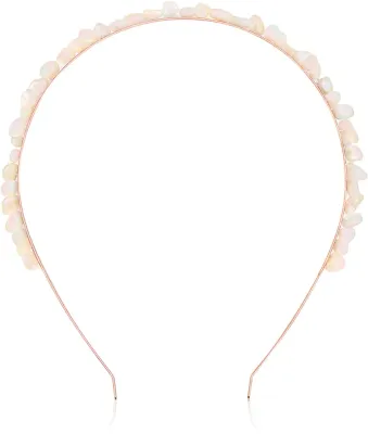 Повязка для волос Crystallove Moonstone Hairband для укладки, 1 шт