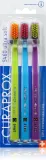 Зубная щётка Curaprox 5460 Ultra Soft мягкая, с волокнами Curen, 3 шт — фото 1