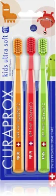 Зубная щётка детская Curaprox CS Kids, ультрамягкая, 3 шт