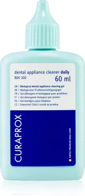 Гель для очищения зубных протезов Curaprox BDC 100, для ежедневного ухода, 60 мл Daily