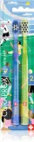 Зубная щётка Curaprox CS 5460 Football Edition, классическая, с очень мягкой щетиной, 2 шт — фото 1