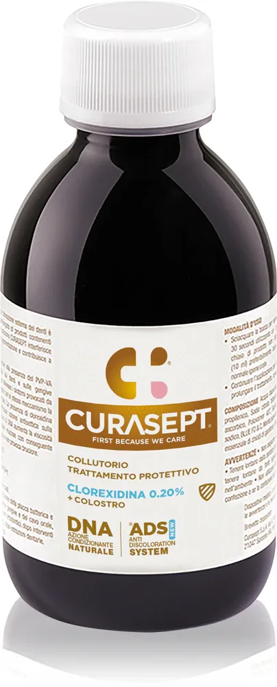 Ополаскиватель для полости рта Curasept ADS DNA Protective с хлоргексидином, для дёсен, 200 мл