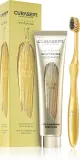 Набор для ухода за зубами Curasept Gold Lux Set зубная щётка и отбеливающая паста, подарочный — фото 1