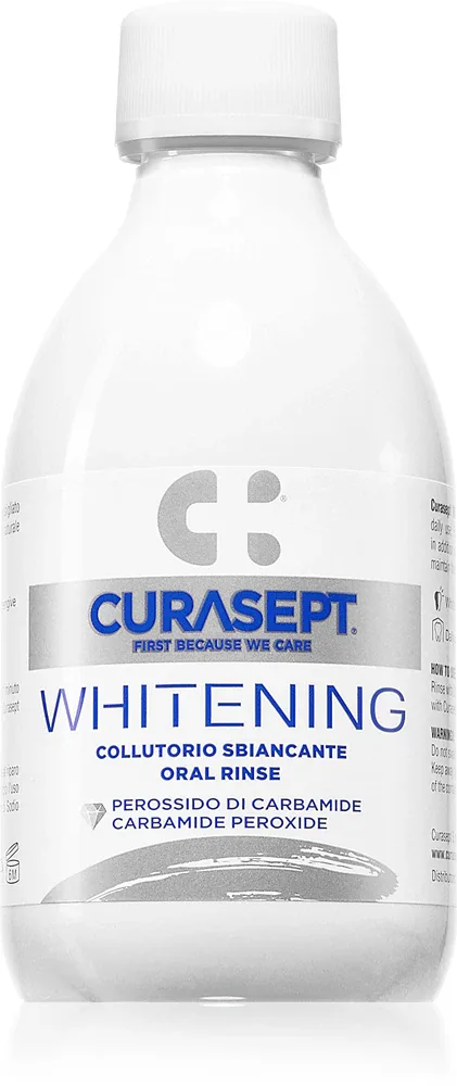 Ополаскиватель для полости рта Curasept Whitening отбеливающий, освежающий, 300 мл