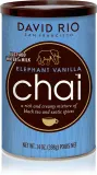 Смесь чайная David Rio Elephant Vanilla Chai со вкусом ванили, с пряностями, 398 г — фото 1