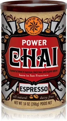 Смесь чайная с кофе David Rio Power Chai Espresso с пряностями, 398 г