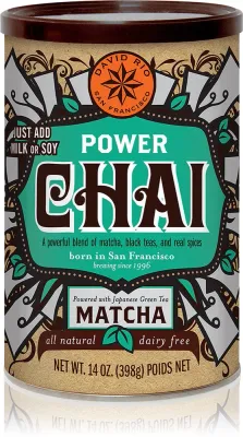 Смесь чайная David Rio Power Chai Matcha с японской матча и пряностями, 398 г