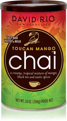 Смесь чайная David Rio Toucan Mango Chai со вкусом манго, с корицей и кардамоном, 398 г