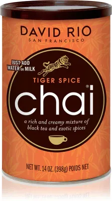 Смесь чайная David Rio Tiger Spice Chai с корицей, кардамоном и гвоздикой, 398 г