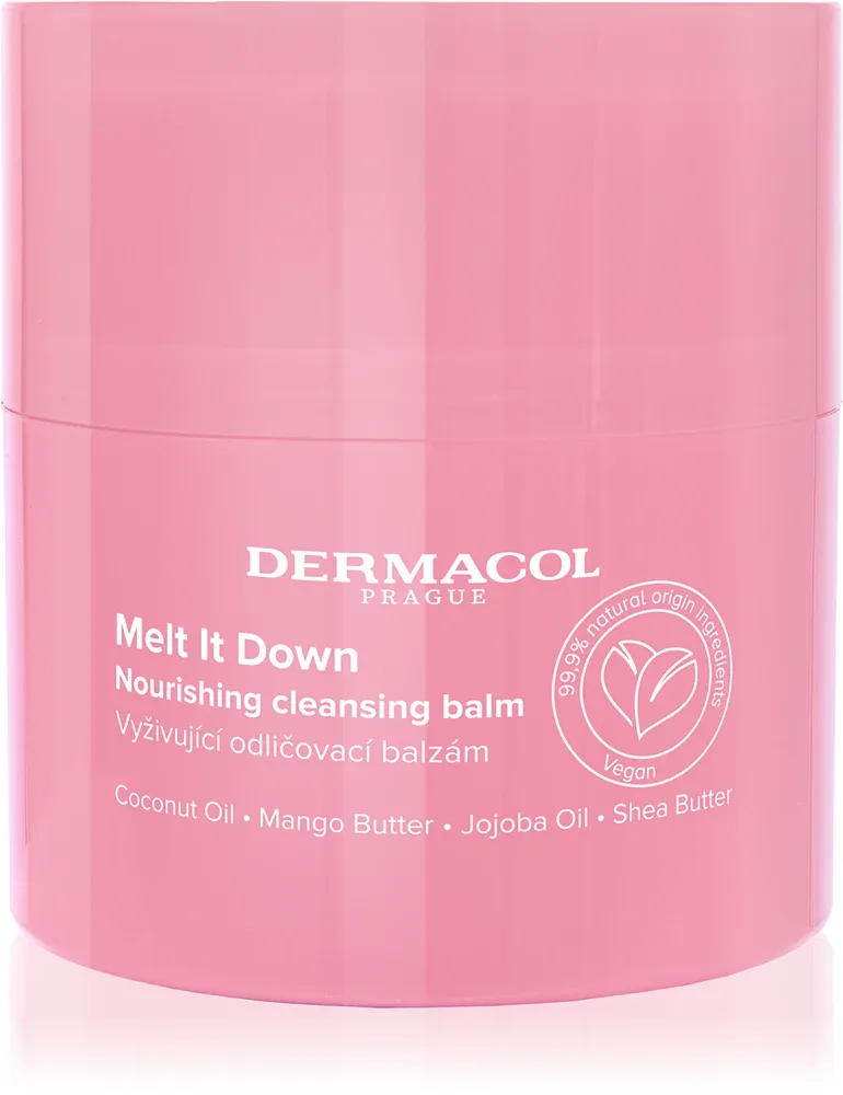 Бальзам для снятия макияжа Dermacol Melt It Down очищающий, для любого типа кожи, 44 г