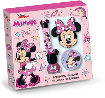 Набор косметики Disney Minnie Junior детский, с бальзамом для губ и лаком для ногтей