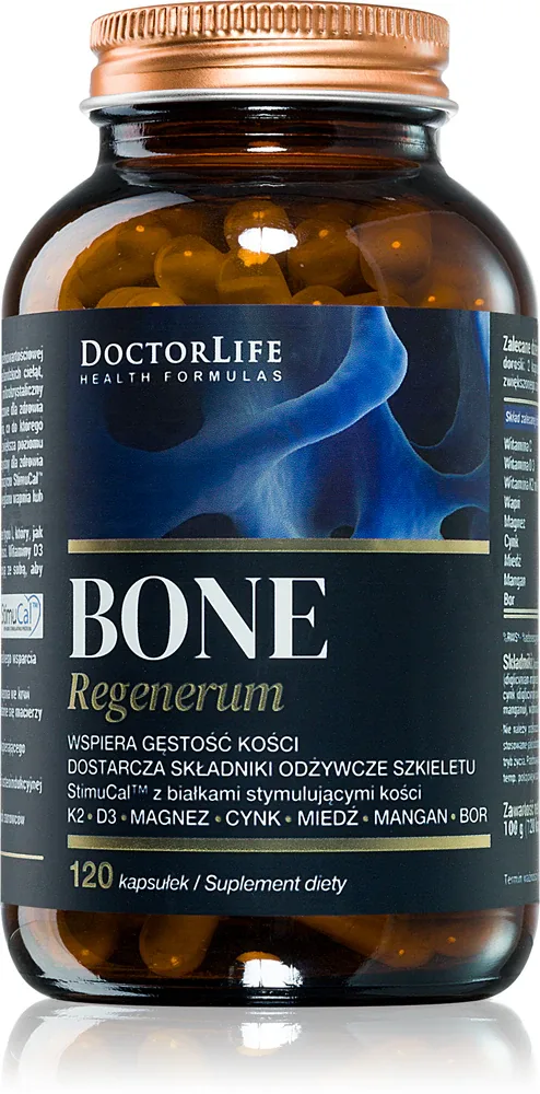 Биологически активная добавка Doctor Life Bone Regenerum для костей и зубов, 120 капсул