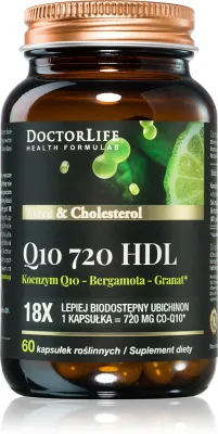 Биологически активная добавка Doctor Life Co-Q10 720 HDL с глутатионом и ацетилцистеином, 60 капсул
