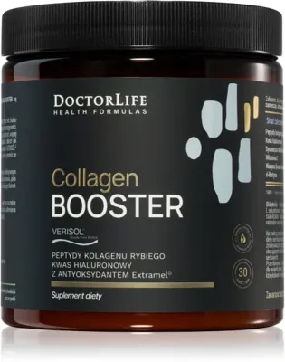 Биологически активная добавка Doctor Life Collagen Booster с пептидами коллагена и гиалуроновой кислотой, 165 г