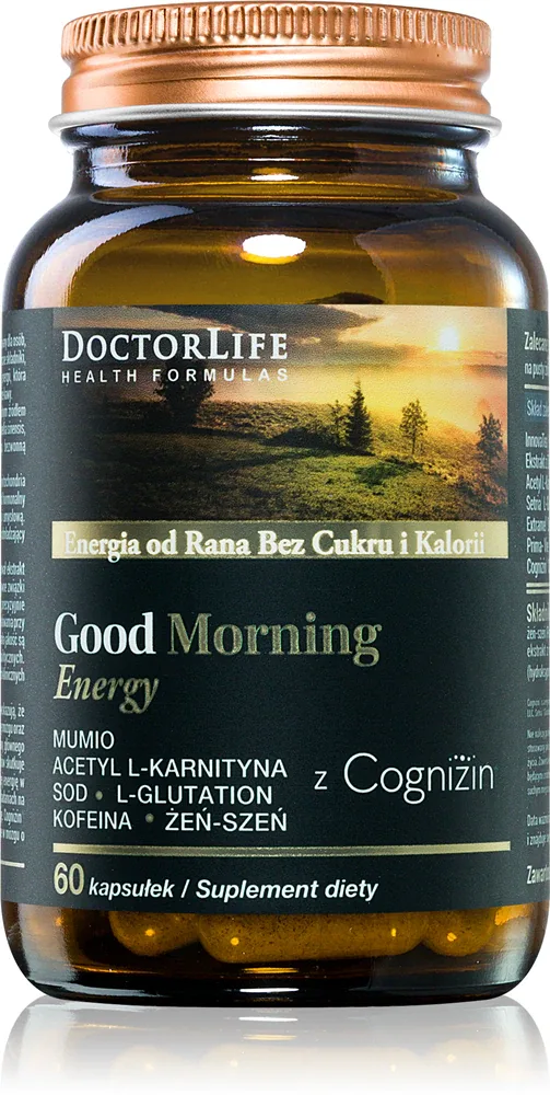 Биологически активная добавка Doctor Life Good Morning для энергии и концентрации, 60 капсул