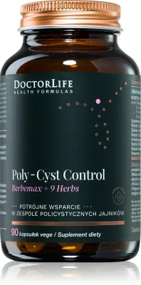 Биологически активная добавка Doctor Life Poly-Cyst Control с берберином и ашвагандой, 90 капсул