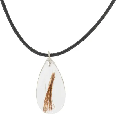 Набор для создания кулона из эпоксидной смолы Dooky Crystal Memories Necklace с цепочкой и красителями, 1 шт