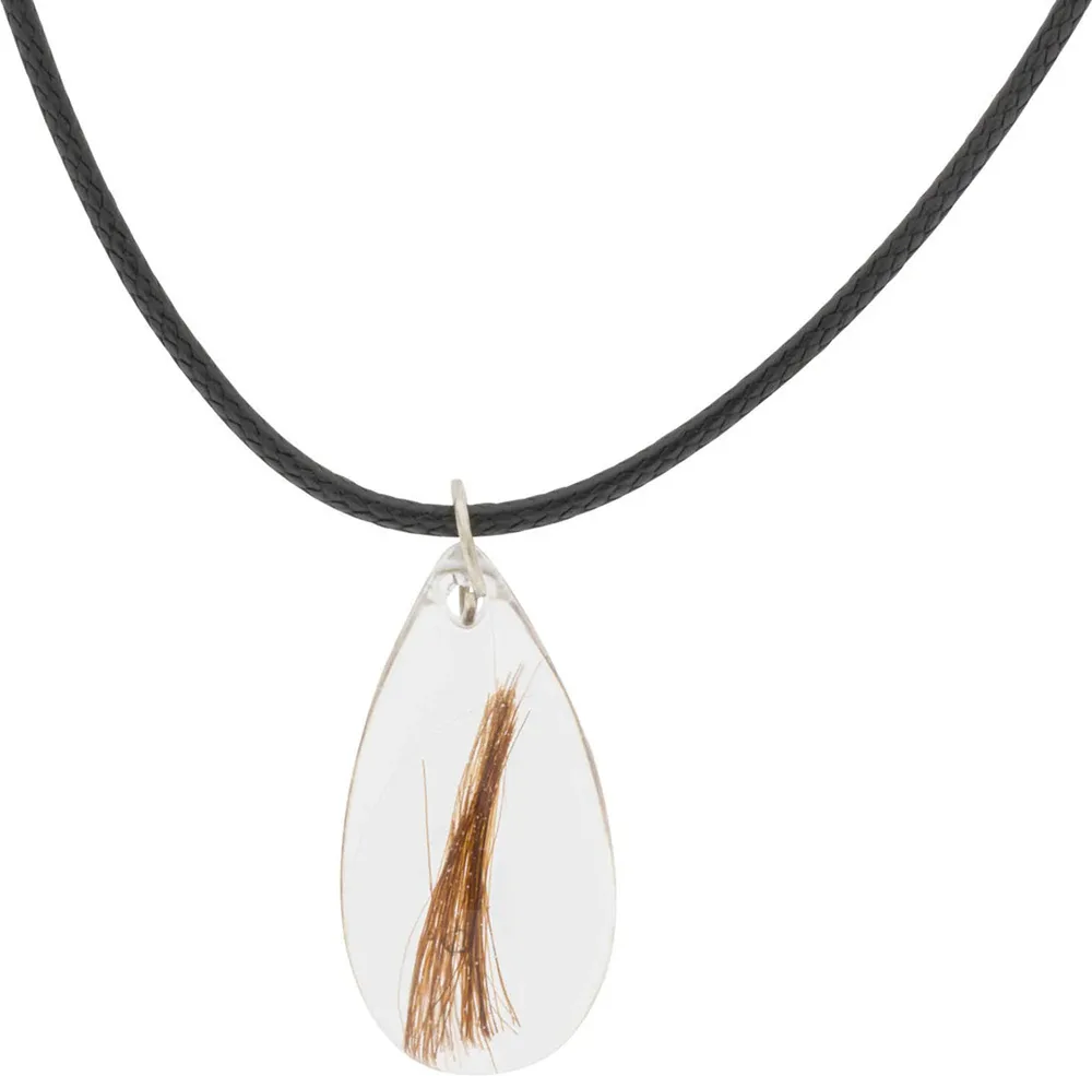 Набор для создания кулона из эпоксидной смолы Dooky Crystal Memories Necklace с цепочкой и красителями, 1 шт